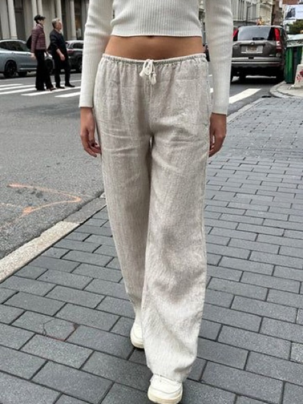 Brandy Melville anastasia linen pants